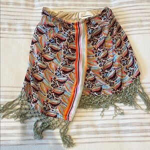 Colorful Anthropologie Tube Top